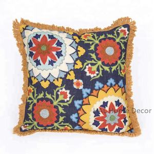 Embroidered wholesale cushion <b>cover</b>, <b>Pillow</b> case, Decorative <b>Christmas</b> <b>Pillow</b> <b>cover</b> - Product Image 4