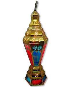 AA76ที่สวยงามอียิปต์ Ramadan ดีบุกโคมไฟ LED สำหรับตกแต่ง - Product Image 1