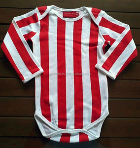 OEM custom baby boy yarn dyed stripes romper cheap wholesale india soft cotton custom design baby clothes romper jumpsuit - Product Image 3