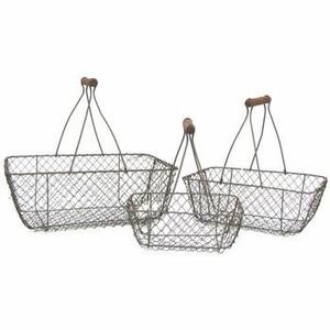 Cesta de Almacenamiento de Hierro en Forma de Corazón, Frutero Decorativo de Metal para Cocina, para Uso Doméstico - Product Image 5