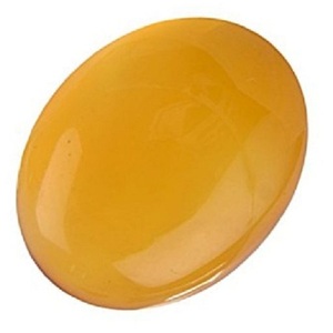 Pendentif bijoux ovale Onyx jaune pierre d'onyx ovale cabochon bijoux pierre naturelle reiki cristal de guérison - Product Image 1