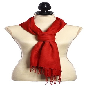 Chal Largo de Viscosa para Niñas, Bufanda de Moda para Invierno, Pashmina Cálida de Color Puro, Diseño Multiusos - Product Image 6