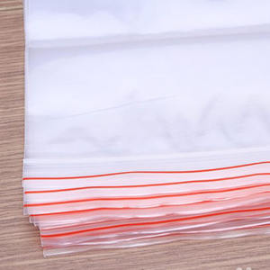 Sacs en plastique à fermeture éclair, sacs en plastique à fermeture éclair, poly transparent - Product Image 4