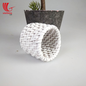 Ensemble de 4 porte-serviettes en rotin naturel pour restaurants et hôtels Vente en gros - Product Image 2