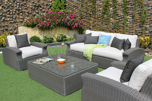 Asombroso modelo de sofá de ratán sintético, muebles de jardín para primavera - Product Image 3