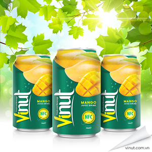 330ml Slim Canned Puree Mango Juice - Product Image 2