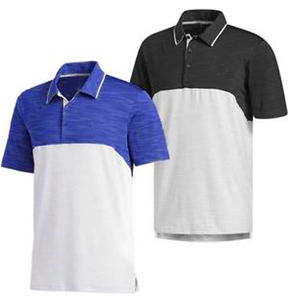 Polo en coton à manches courtes pour homme, t-shirt noir en coton - Product Image 3