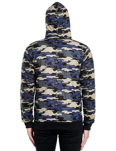 Personnalisé 100% Coton Hiver Polaire Matériel Conception Professionnelle Sweat À Capuche Surdimensionné Techniques Brodées Motif Imprimé Camo XS - Product Image 3