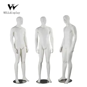 Goedkope Glasvezel ghost Mannelijke staande pose dummy goedkope goedkope goedkope full body Mannequins
