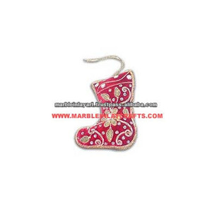 Décorations de chaussettes de Noël, ornements suspendus - Product Image 1