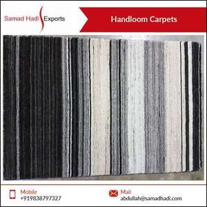 พรมขนสัตว์วินเทจทำด้วยมือเป็นมิตรกับสิ่งแวดล้อมพรมสวดมนต์ออกแบบไม่เหมือนใครเทคนิคการถักทอซักได้ - Product Image 3