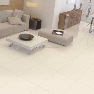 นาโนขัด AA GRADEED ธรรมดางาช้าง600X600พื้นกระเบื้องพอร์ซเลนจากอินเดีย - Product Image 1