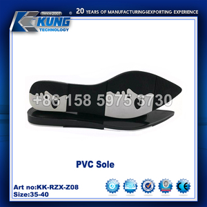 Semelles de chaussures en PVC transparentes à haute élasticité pour sandales pour femmes - Product Image 5