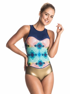 Traje de neopreno Shemax de 1mm con cremallera trasera para adultos de talla grande XL impermeable y transpirable - Product Image 2