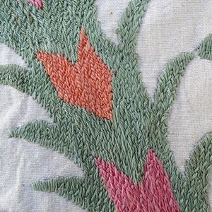 Venta al por mayor hecho a mano tapiz bordado Suzani Vintage hecho a mano Suzani tirar - Product Image 3