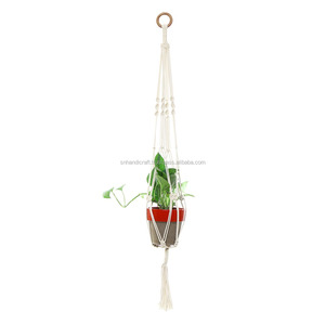Colgadores de Macramé de Alta Calidad para Plantas, Colgadores de Cuerda para Plantas, Colgadores de Madera para Plantas - Product Image 2