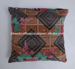 Taie d'oreiller de coussin sari recyclé en gros - Product Image 2