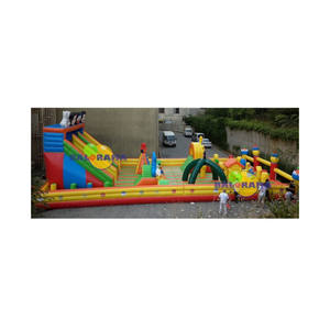 Parc d'attractions gonflable géant, aire de jeux gonflable, pour enfants, ville amusant - Product Image 1