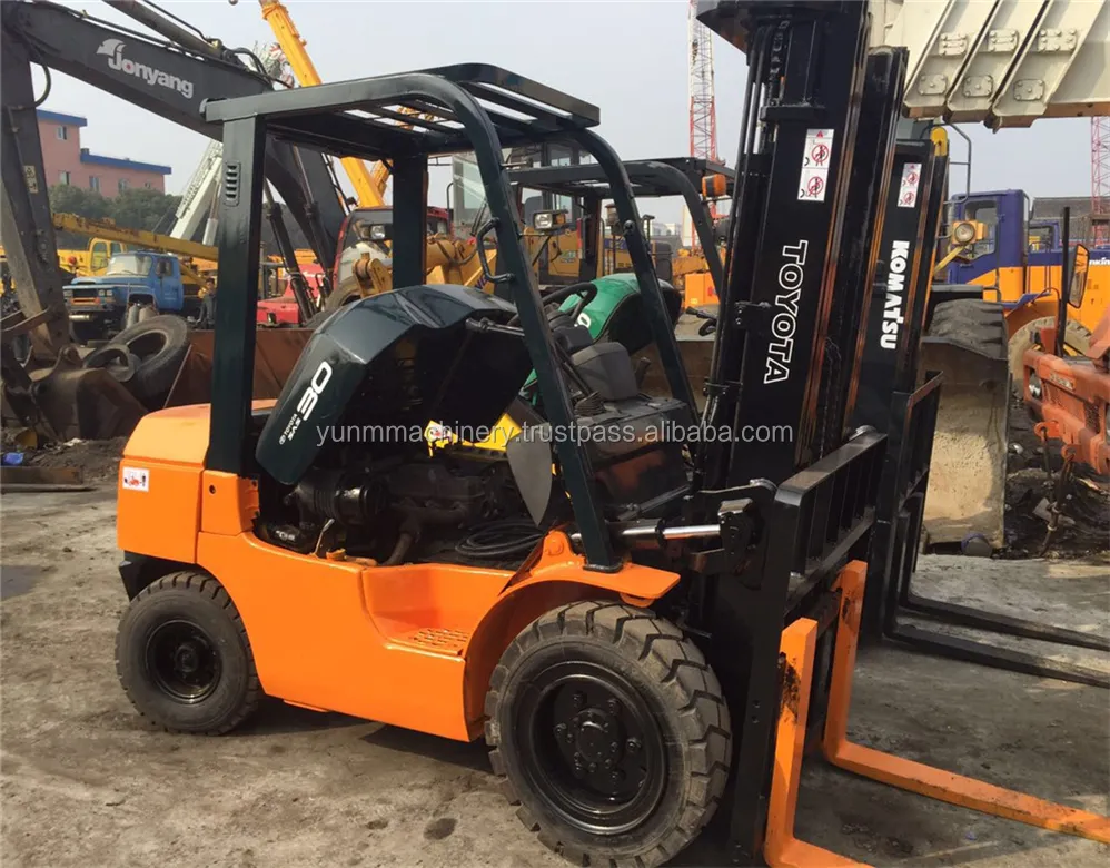 Panggung Triplek Toyota 3ton Forklift Bekas, Forklift Asli Jepang