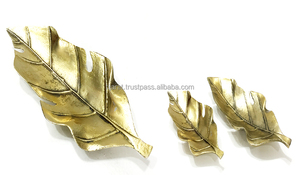 Plateau en aluminium décoratif de service de forme moderne et élégante pour la décoration de table à manger de mariage avec logo personnalisé - Product Image 2