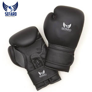 Vente de gros Logo personnalisé Protection de haute qualité Gants de boxe en cuir pour enfants et adultes - Product Image 3