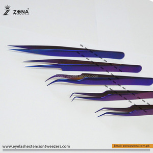 Pince à épiler classique et Volume pour Extension de cils, marque privée, professionnelle - Product Image 5