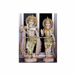 Marble Radha Krishna Statue, Marble God Statue - Product Image 1
