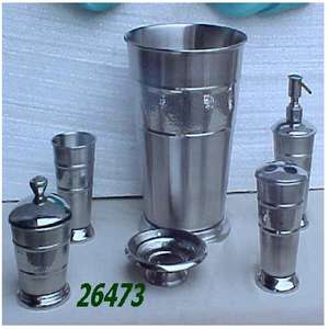 Mejor diseño Venta caliente Nuevo diseño de metal de acero inoxidable Juegos de baño con pulido - Product Image 2