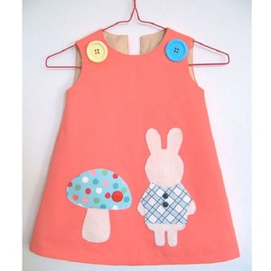 Nouveau été 100% coton bébé robes décontracté enfants robe avec bouton décoration droite Silhouette rose couleur pour bébé en inde - Product Image 4