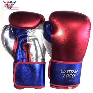 Guantes de boxeo de cuero de vaca, de la mejor calidad, nuevo diseño, gran oferta - Product Image 2