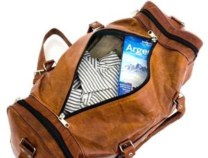 กระเป๋าเดินทางหนังดัฟเฟิลสีน้ำตาลสไตล์วินเทจ,กระเป๋าหนังแท้สำหรับผู้ไปพักผ่อนวันหยุดสุดสัปดาห์กระเป๋าเดินทางหนังปี LGB-0033 - Product Image 2