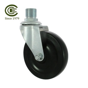 CCE <b>Caster</b> 4 Inch PVC Water Plumbing Pipe Rubber <b>Caster</b> and <b>Wheel</b> - Product Image 2
