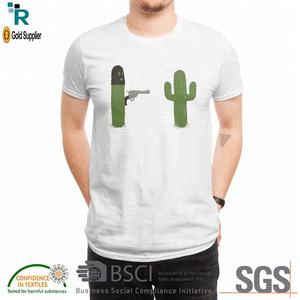 T-shirt à col rond 100% coton de haute qualité Bangladesh tricoté décontracté sans cravate à manches courtes pour hommes motif solide - Product Image 3