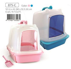 Arenero para Gatos Tipo Cajón con Tapa de Domo y Pala, 875 - Product Image 2