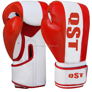 Guantes de boxeo profesionales de cuero puro 100% para entrenamiento de kickboxing y saco de boxeo para artes marciales - Product Image 6
