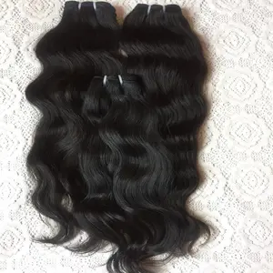 Tissage en lot indien naturel, vierge et brut, cheveux humains et cuticules, vente en gros, 50 pièces - Product Image 1