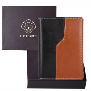 Direct Factory Supply Genuine Leather Card <b>Holder</b> Slim Minimalist Wallet for Credit Cards and <b>ID</b> Daily Use Available For Sale - Product Image 5