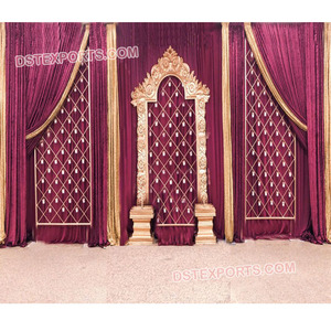 South Indian Wedding <b>Candle</b> Backwalls, Wedding Stage <b>Candle</b> Walls Backdrop, Newly Designed Backdrops with <b>Candle</b> Walls Canada - Product Image 1