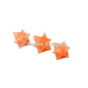Peach Aventurina-estrella Merkaba - Product Image 1