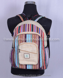 Sac à dos en chanvre pour ordinateur portable, styliste HBBH 0020a - Product Image 2