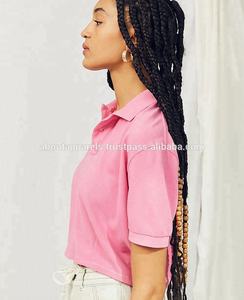 Polo respirant pour femmes en polyester de haute qualité, imprimé par sublimation, bon marché, vente en gros en vrac - Product Image 5