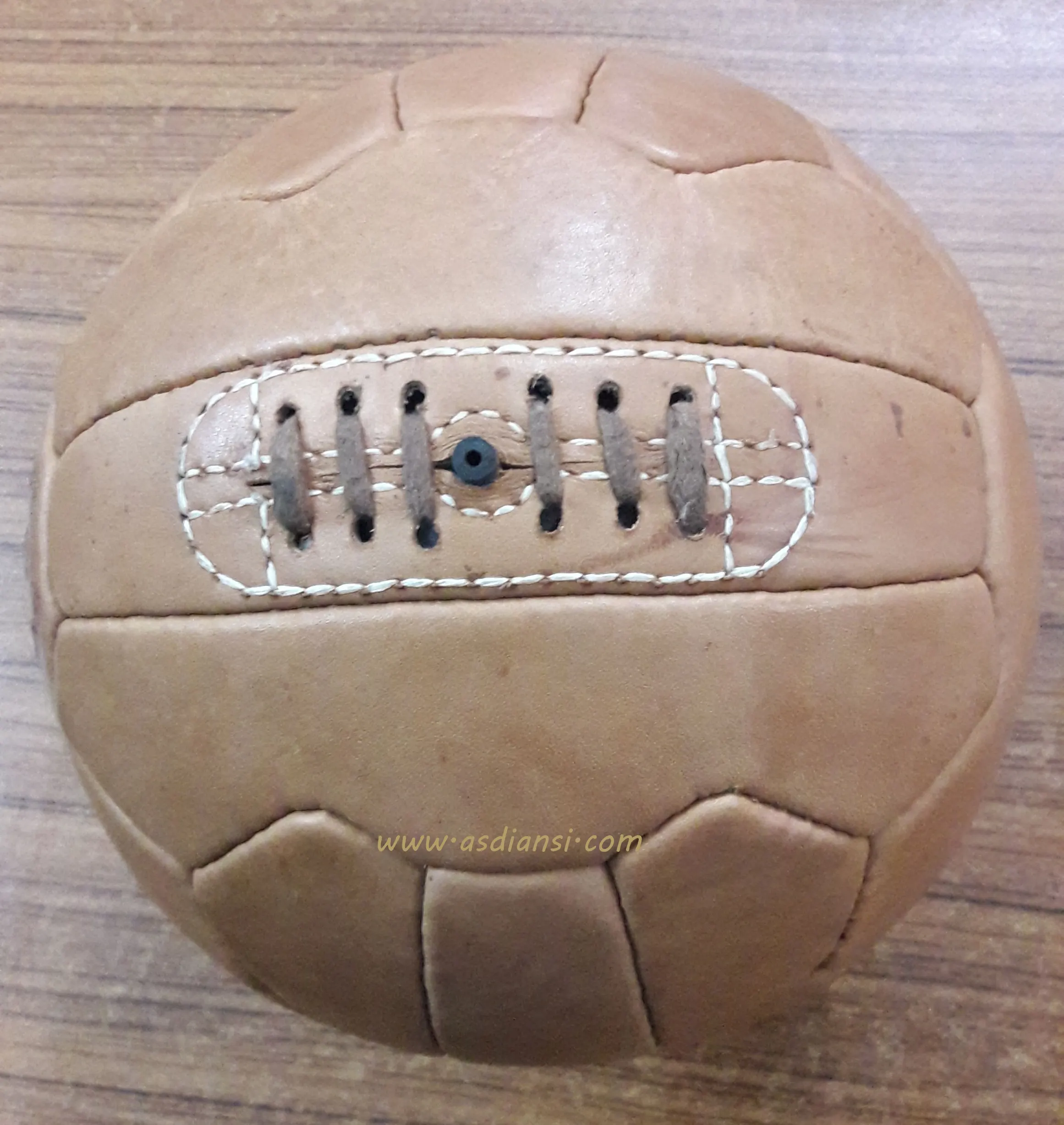 Retro deri futbol topu eski stil rugby topu antika deri futbol hentbol amerikan futbolu