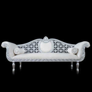 Sofá Dorado para Decoración de Bodas Estilo Indio - Product Image 2