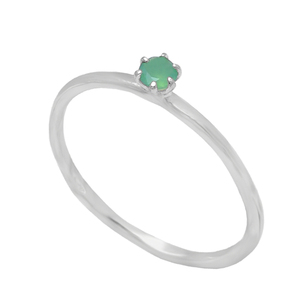 ชุดง่ามพลอย prehnite Chalcedony 925แหวนเงินสเตอร์ลิงตลอดไปเครื่องประดับแหวนแฟชั่นโรแมนติกสำหรับเป็นของขวัญแต่งงาน - Product Image 2