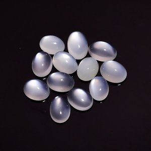 Pierre de lune blanche naturelle 3x5mm, Cabochon ovale en vrac, pierre précieuse, prix de gros, AAA naturel, qualité supérieure, pierre précieuse, vente en gros - Product Image 2