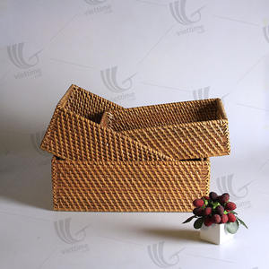 Rattan <b>Laundry</b> Basket Made in Vietnam/ Rattan Basket <b>Bag</b> - Product Image 4