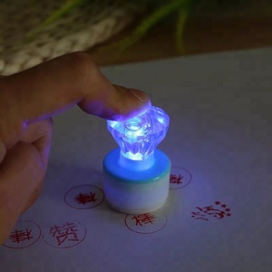 GUANGZHOU GOODLUCK Enfants LED Allument Timbres Flash En Plastique Jouet Stamper <span class=keywords><strong>Pour</strong></span> Cadeaux - Product Image 1