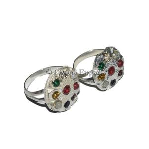 Anillo de Chakra curativo R 139 Planet Vastu, compra en línea, de cristal - Product Image 1