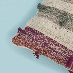 Embroidered Wholesale Cushion Covers, Throw pillow, Decorative Cotton Pillow Cases - Product Image 2