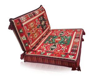 Housse de coussin de siège 8 pièces, jeu de housses hermétiques Nomad Milas du sol, coin Oriental - Product Image 2